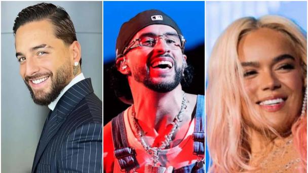 Bad Bunny, Maluma, Rosalía y Karol G, en la playlist prepartido de Messi