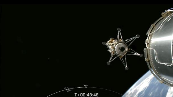 Módulo lunar de empresa privada entra en órbita antes de descender sobre la Luna