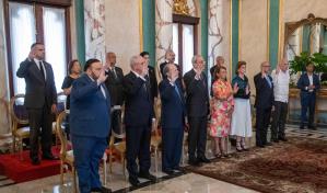 Abinader juramenta a nuevos miembros del Consejo de la Orden del M&eacute;rito Duarte, S&aacute;nchez y Mella