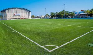 Ministro administrativo Igor Rodríguez visita estadio José Briceño y campo de fútbol Leonel Plácido