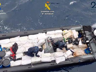 Muere guardia civil en persecución a una narcolancha en España