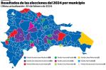 PRM y aliados sumaron el 60 % de todos los votos en las elecciones municipales
