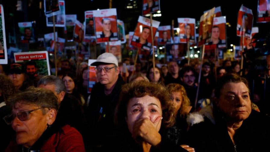 Continúan las manifestaciones para la liberación de rehenes israelíes en Gaza