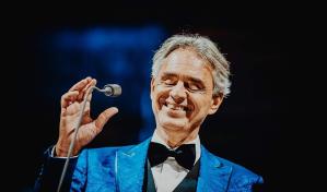 Concierto íntimo con Andrea Bocelli en el Estadio Olímpico