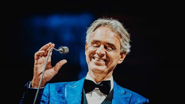 Concierto íntimo con Andrea Bocelli en el Estadio Olímpico