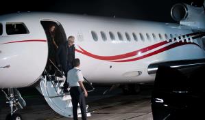 Así fue la llegada de Andrea Bocelli a República Dominicana para su concierto de este sábado