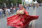 Asistencia masiva en el tercer domingo del Carnaval de Santiago 2024