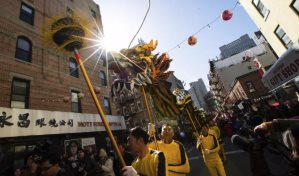 Festejan el A&ntilde;o Nuevo Lunar en el barrio chino de Nueva York