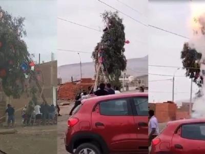 Lima: Al menos un muerto y 4 heridos tras sufrir descarga eléctrica