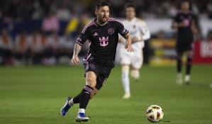 Con gol en el tiempo añadido, Messi salva el empate del Inter Miami 1-1 ante LA Galaxy