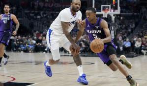 Los Kings derrotan a Clippers 123-107 y les asestan sus primeras derrotas seguidas desde diciembre