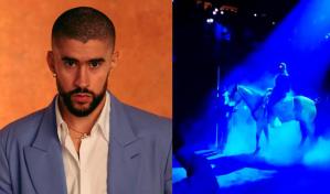 Bad Bunny y la presencia de un caballo en su concierto que ha generado repudio Bad Bunny y la presencia de un caballo en su concierto que ha generado repudio