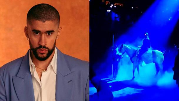 Bad Bunny y la presencia de un caballo en su concierto que ha generado repudio