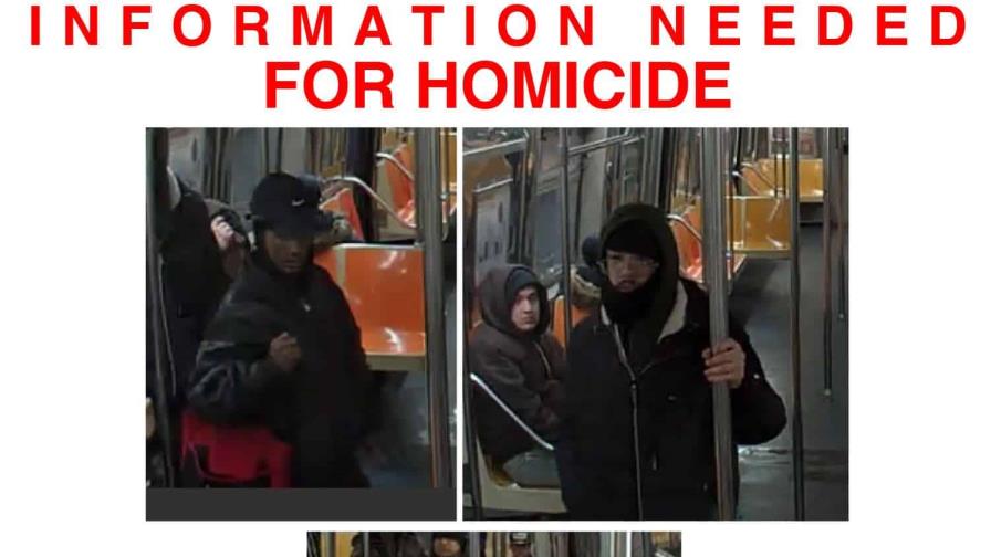 Policía identifica sospechosos del asesinato de un hombre en un vagón del tren de El Bronx