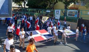 Autoridades de La Romana conmemoran el 180 aniversario de la Independencia Nacional
