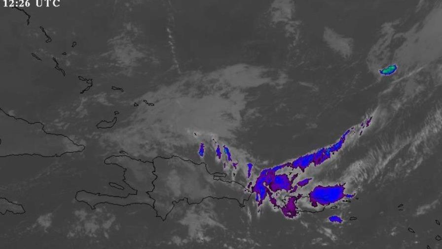 Lluvias este miércoles sobre varias provincias por remanentes del frente frío y vaguada