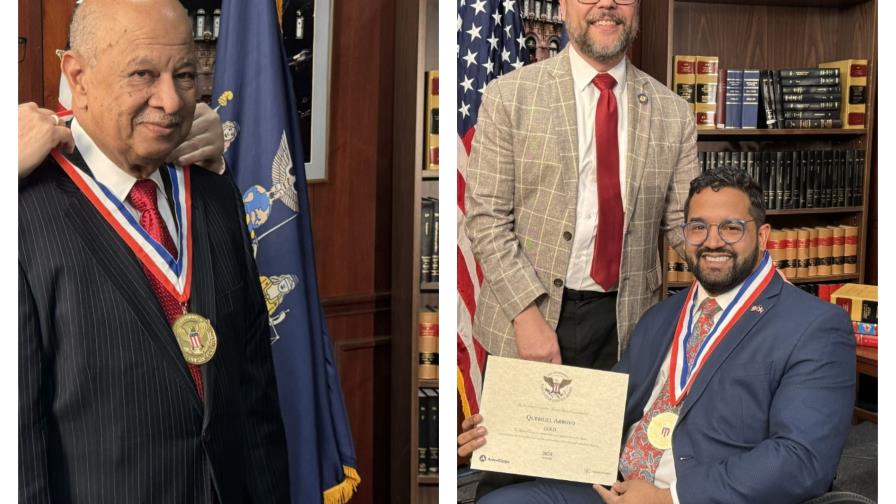 Dos dominicanos reciben la Medalla Presidencial del Voluntariado, otorgada por Joe Biden