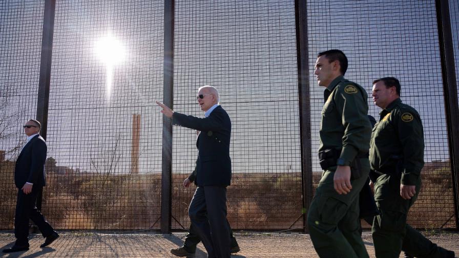 Biden y Trump en duelo de visitas a la frontera EEUU-México