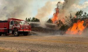 Al menos un muerto y casi medio millón de hectáreas devastadas por incendios en Texas
