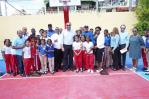 INEFI entrega cancha remozada, utilería deportiva y realiza exhibiciones en escuela de Guachupita INEFI entrega cancha remozada, utilería deportiva y realiza exhibiciones en escuela de Guachupita