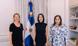 Raquel Arbaje se reune con la princesa Mabel de Orange-Nassau