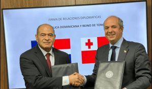 Rep&uacute;blica Dominicana establece relaciones diplom&aacute;ticas con el Reino de Tonga