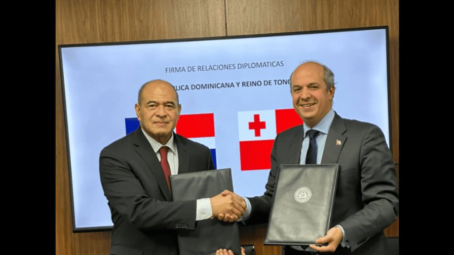 República Dominicana establece relaciones diplomáticas con el Reino de Tonga