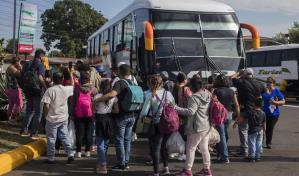 Unos 935,065 nicaragüenses, un 13,6 % de la población, han abandonado Nicaragua desde 2018