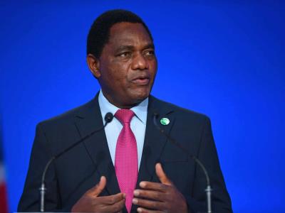 Presidente de Zambia declara la emergencia nacional por la sequía