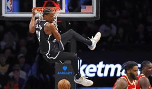 Mikal Bridges anota 38 puntos; Nets barren a Hawks en serie de dos partidos