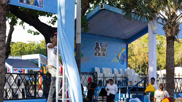Así van los preparativos del Carnaval del Distrito Nacional