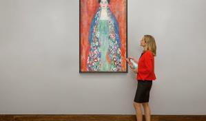 Un retrato de Gustav Klimt sale del anonimato