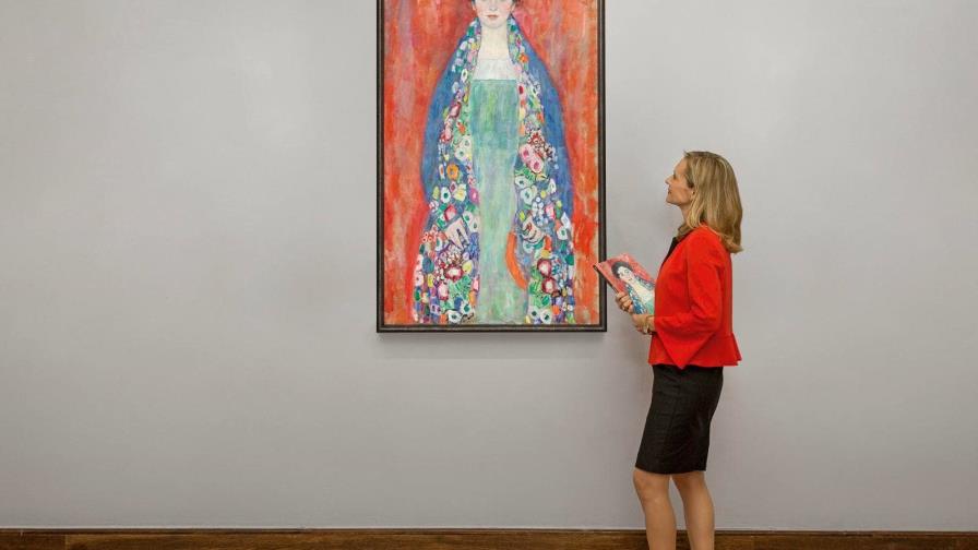 Un retrato de Gustav Klimt sale del anonimato