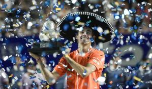De Miñaur, 1er tenista en ganar cetros consecutivos en Acapulco desde 2012
