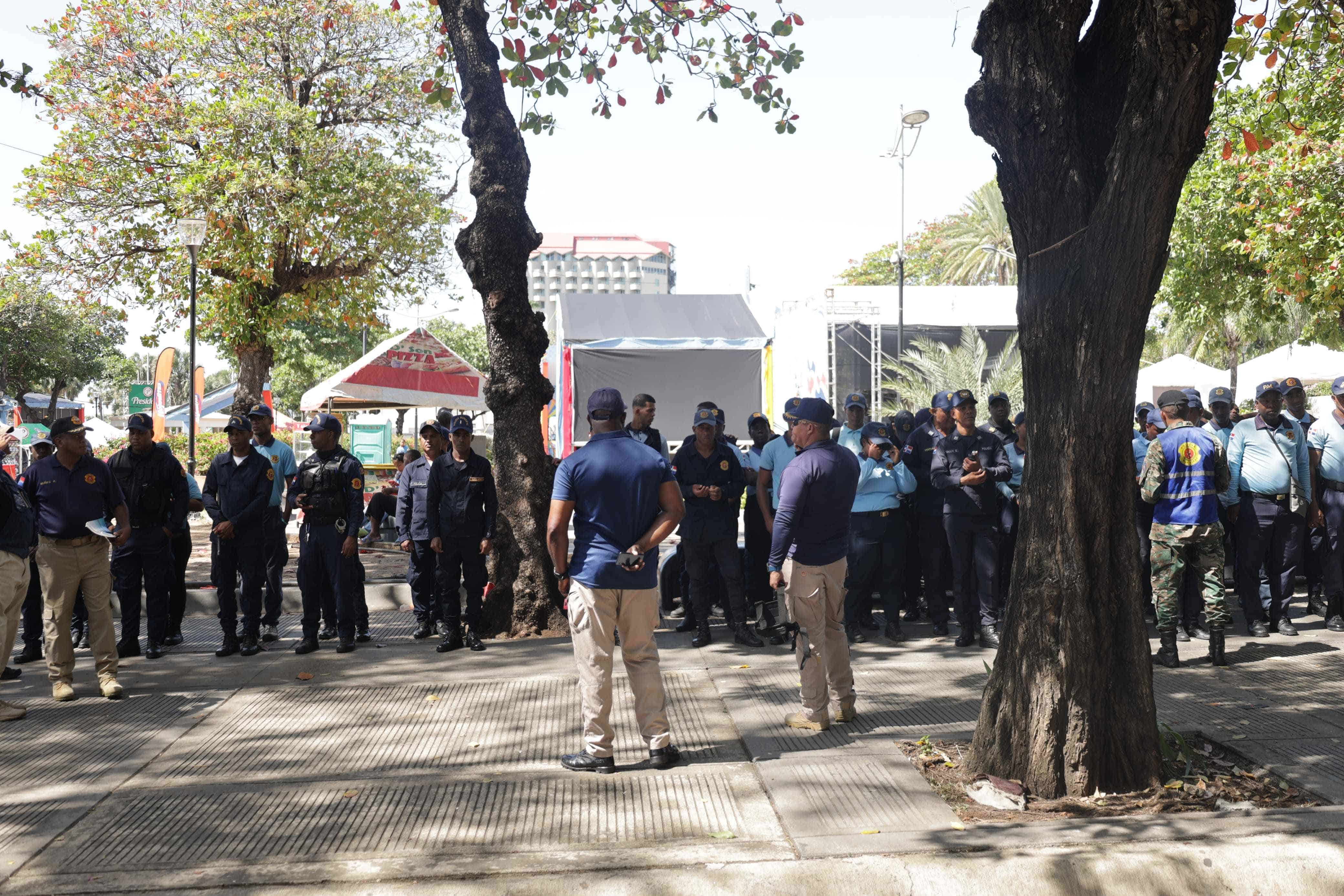 Preparativos de seguridad
