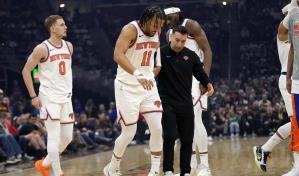 Knicks pierden a Jalen Brunson por lesión de rodilla, pero vencen a Cavaliers
