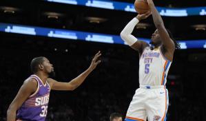 Thunder se impone a Suns y retoma la punta en la Conferencia Oeste