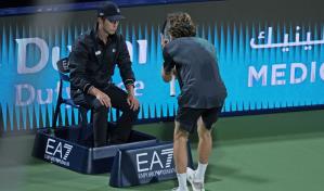 Rublev retendrá puntos y bolsa tras ser descalificado en Dubái