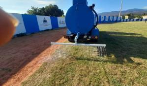 INEFI se encarga del mantenimiento preventivo del estadio Nadin Hazoury de Barahona