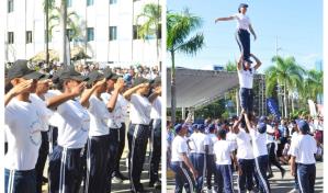 Policía Comunitaria con exhibiciones juveniles y atletas en la primera carrera 5k de la Policía Nacional