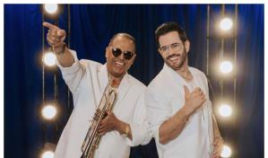 Manny Cruz y Wilfrido Vargas reviven el éxito El Hombre Divertido