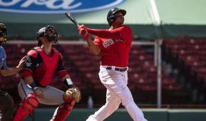 Rafael Devers buscará pegar su primer jonrón en estadio de Lidom