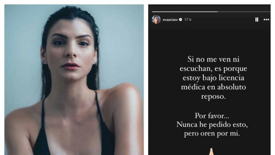 Mensaje preocupante de Eva Arias en Instagram: Nunca he pedido esto, pero oren por mí