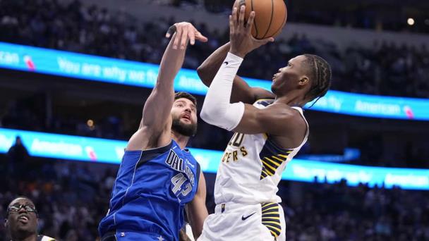 Con una equilibrada actuación, Pacers superan a Doncic y Mavs, 137-120