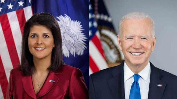Biden invita a los votantes de Nikki Haley a la campaña demócrata tras su retirada