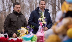 Zelenski y Mitsotakis salen ilesos de un ataque de drones rusos cerca de sus convoyes