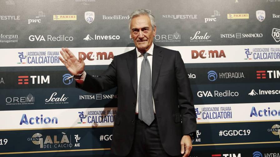 Investigan al presidente de federación italiana de fútbol por presunta malversación