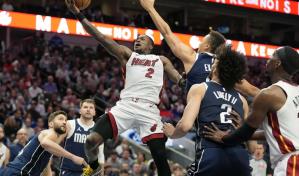 Doncic registra quinto triple-doble consecutivo en triunfo de Mavericks 114-108 sobre Heat
