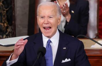 Los cinco momentos que marcaron el discurso del Estado de la Unión de Biden