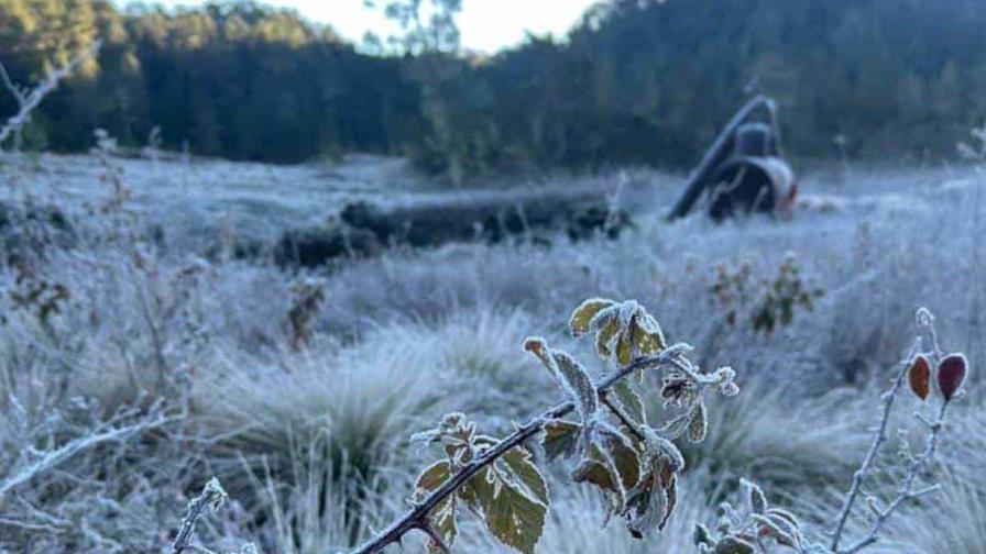 Continúa el frío en Valle Nuevo con mínima de 4 °C; escasas lluvias el fin de semana en RD